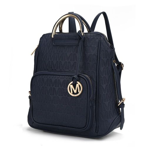 MKF Collection Torra Milan Signature Trendy Backpack by Mia k