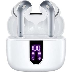 Just Jams - Digital Display Ear Buds (Colors: White)