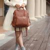 MKF Collection Torra Milan Signature Trendy Backpack by Mia k